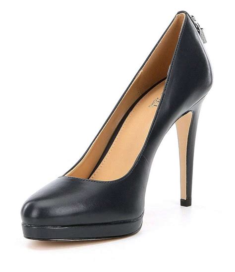 michael michael kors antoinette leather platform pump|Amazon.com: Michael Kors Antoinette Pumps.